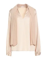 Top Mujer Beige 34,36,38 Mujer