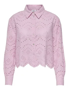 ONLVALAIS L/S SHIRT WVN NOOS female - M - FashionsVida