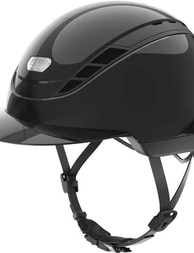 Pikeur Reithelm AirDuo, shiny black S (53-56cm) - ABUS - FashionsVida