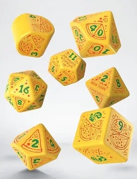 Pizza - Dice Set: Margherita - Q Workshop - FashionsVida