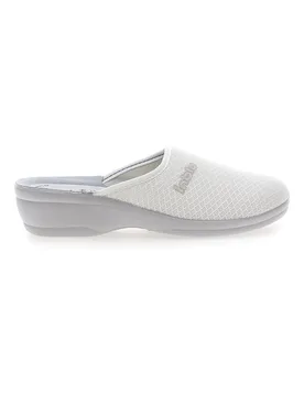 Pantofole bianche con sottopiede anatomico 52 BJ 35 - Inblu - FashionsVida