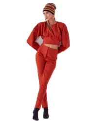 Pantalone Donna Akep D12112-RUGGINE