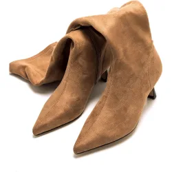 Botas altas de mujer con tacón fino y caña stretch