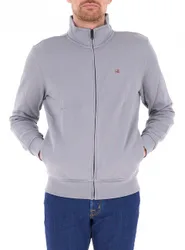 Felpa con zip GRIGIO CHIARO L