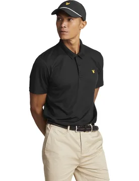 Lyle Scott Polo Tech, schwarz s - Scott - FashionsVida