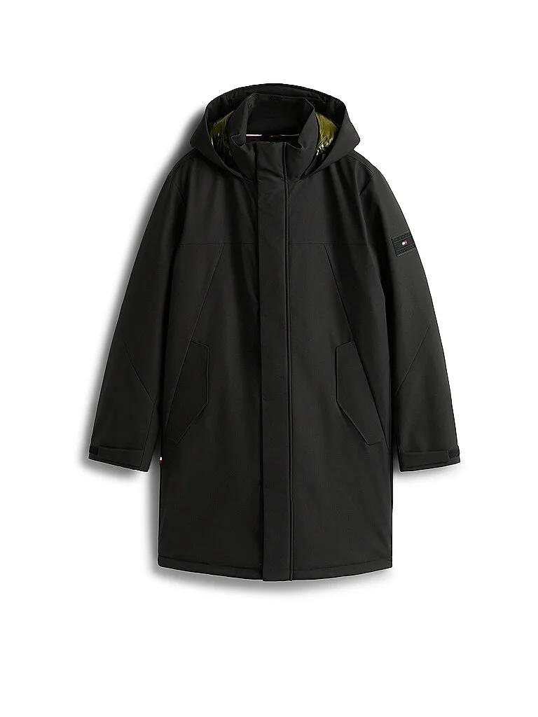 Tommy Hilfiger Parka noir L - Tommy hilfiger - FashionsVida