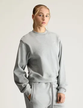 Felpa by Stella McCartney Regular XS Medium Grey Heather - Adidas - FashionsVida