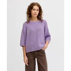 Jack & Jones - Jersey de mujer de punto con manga corta