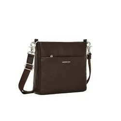 Sac Porté épaule Mellow Leather Crossover B01 Espresso 05 One Size unisex