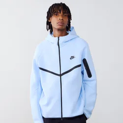 Jacket Tech Fleece Fz bleu clair m