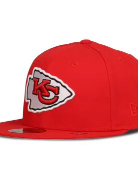 FIFTY Unisex Kappen - Rot - Größe 7 1/2 - Baumwolle Red 7 1/2 - New era - FashionsVida