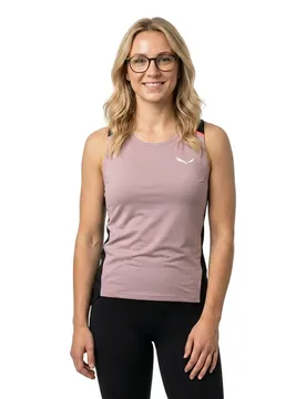 T-shirt Sans Manches Vento Alpine Merino - Salewa - FashionsVida