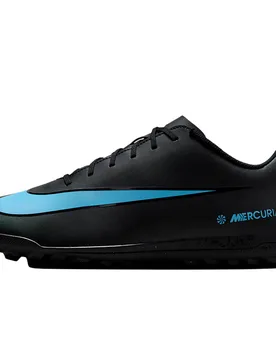 Mercurial vapor 16 club tf botas de futbol multitaco y terreno duro Negro (46) - Nike - FashionsVida