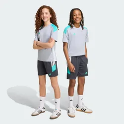 SHORT TIRO26 ESSENTIALS BAMBINI E BAMBINE 7-8A Night Grey / Mint Rush / White