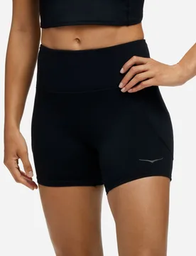Women's Elaro 5" Bike Shorts in Black, Size 2XL - HOKA - FashionsVida