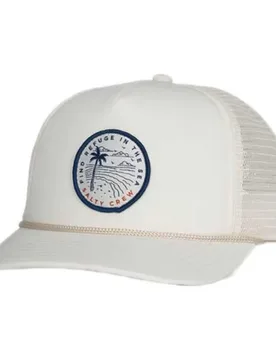 Casquette Trophy Foamy Trucker Off White One Size Homme - Salty Crew - FashionsVida