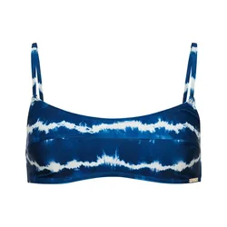 Top Bikini Code Tie Dye Tie Dye Navy XS