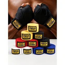 Piezas/Juego Protección de manos para combate y Sanda, vendas de boxeo de 3.5m, adecuadas para boxeo, entrenamiento de Muay Thai rosa