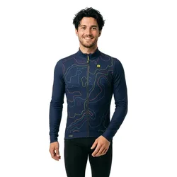 Maglia A Maniche Lunghe Pr-e Top Blue