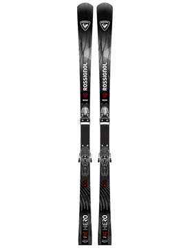 Packs (skis + fix) - Skis de piste - Hero Master LT + Spx12 2027 - Taille 179 cm - Noir - Rossignol - FashionsVida