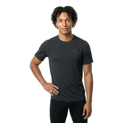Crew Active 365 Linencool Short Sleeve T-shirt Black Melange S Men