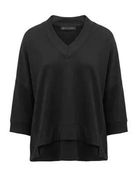 Sudadera Mujer Negro 34,36 Mujer - Malloni - FashionsVida