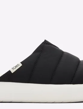 Alpargata Mallow Mule Womens - Black Mixed Material - Size Uk 6 - TOMS - FashionsVida