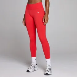 Mallas sin costuras Invisible Scrunch para mujer de MP - Carmesí - XS