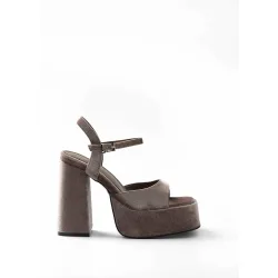 Sandalias de tacón de mujer con plataforma XL