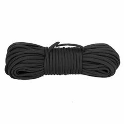 Reepschnur 20 m - Schwarz Schwarz adult