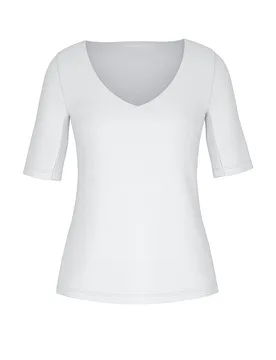 T-Shirt BLAZERSHIRT weiss blanc L - Mey - FashionsVida