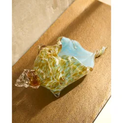 Figura decorativa de cristal Cargol