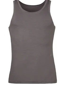 Mens 1 Pack SLG Baselayer Tank Top Shiver Small - Grey - Size: Small - Sloggi - FashionsVida