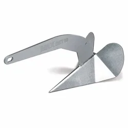 Maxset Stainless Steel Anchor Grey 10 kg unisex