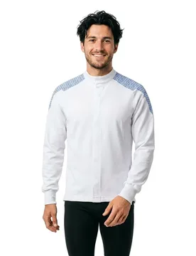 Veste Food & Care 20054 White / Azure Blue 3XL - MASCOT - FashionsVida