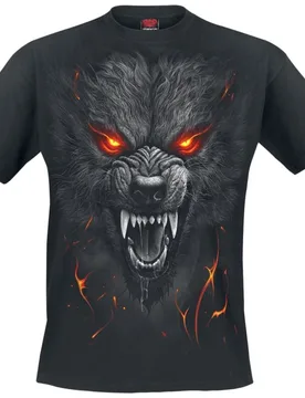 T-Shirt - Darkest Fear T-Shirt - S bis 4XL - für Männer - Größe 3XL - schwarz - Männer - male - Spiral - FashionsVida