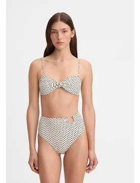 Top de mujer bikini fruncido estampado - Simorra - FashionsVida