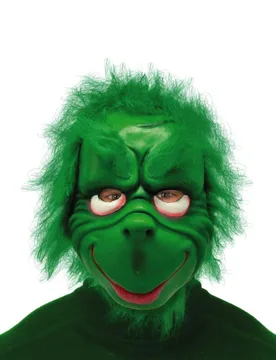 Weihnachtsmuffel-Maske für Erwachsene grün - FIESTAS GUIRCA, S.L. - FashionsVida