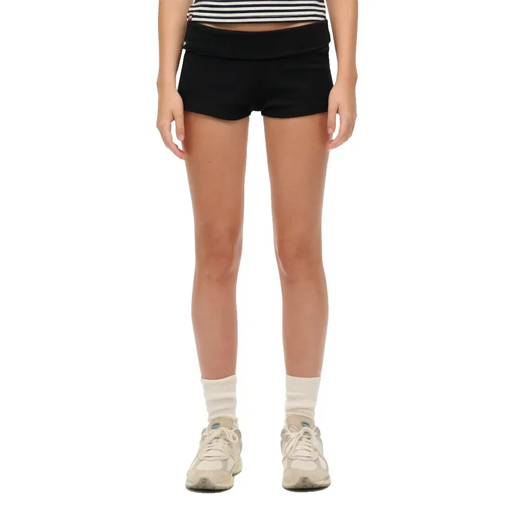 Pantaloni Corti Athletic Essential Fold Black XL - Superdry - FashionsVida