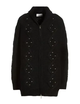 Strickjacke Damen Schwarz 32,34,36,38 Damen - LANEUS - FashionsVida