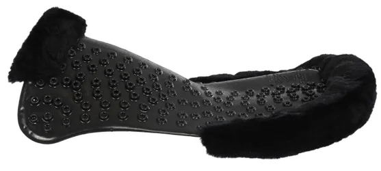 MSG Gel Pad Double Riser with Sheepskin black black