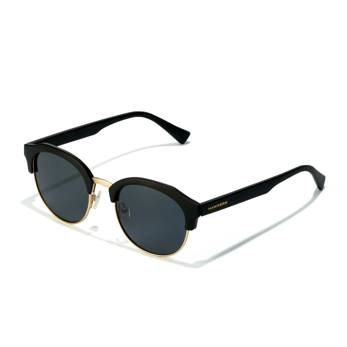 Gafas de sol Classic Rounded - Polarized Gold Dark - Hawkers - FashionsVida