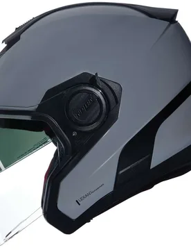 Casco Moto Jet N40-5 06 CLASSICO 303 Grigio Lucido taglia M - Nolan - FashionsVida