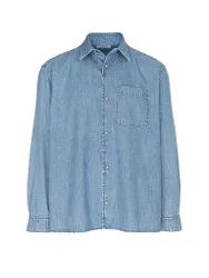 DRYKORN Jeanshemd blau S Herren