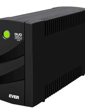 Duo 350 Avr Line-interactive 0.35kva 2 Prises Ups 245w Black One Size unisex - Ever - FashionsVida