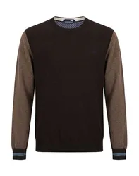 Pullover Herren Dunkelbraun 3XL,4XL Herren