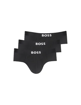 Slip 3er Pkg. ONE black schwarz S herren - BOSS - FashionsVida