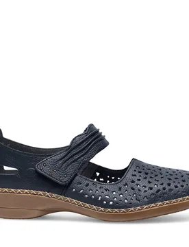 Halbschuhe 41399-14 Dunkelblau 36 female - Rieker - FashionsVida