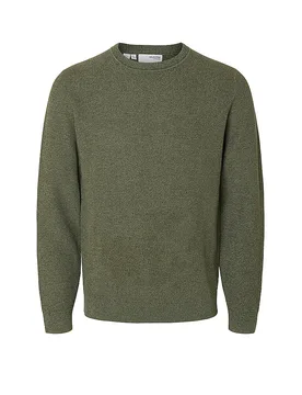 Pullover SLHROSS oliva XXL - Selected - FashionsVida