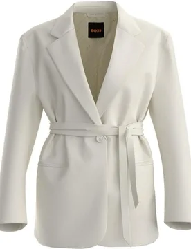 Blazer de mujer relaxed de manga larga - Boss Orange - FashionsVida